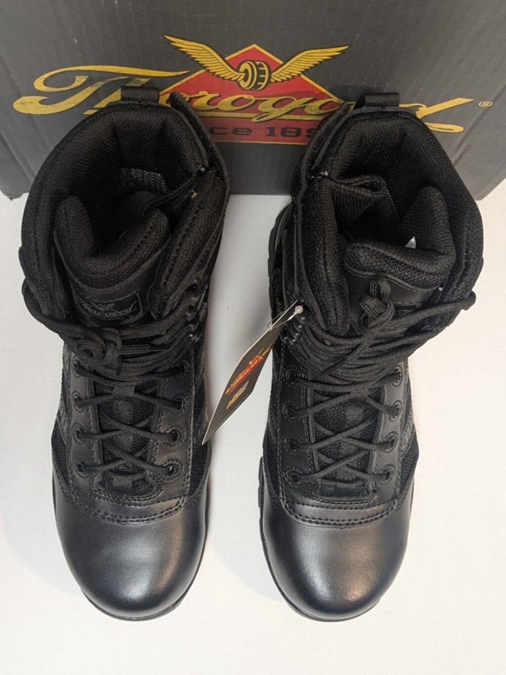 NWT Thorogood Mens 9M 804‑6191 Waterproof Composite Toe Tactical Side Zip Boots - Picture 4 of 12